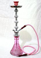 26" Hookah Shisha Pipe MYSTICAL PINK