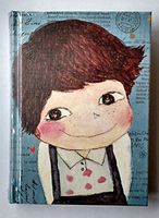 Morning Glory Hard Cover Notebook (Blue 4)