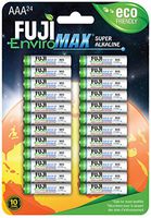 Fuji EnviroMAX Super Alkaline AAA Eco Friendly Batteries (Pack of 24)