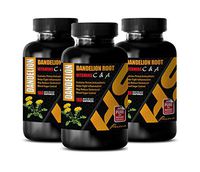 Liver Support Weight Loss - Dandelion Root - Vitamins C&A - Dandelion Root Detox - 2 Bottles 360 Capsules