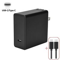 45W USB PD Type C Charger Compatible with N S, BOLWEO USB C Wall Fast Charger with Power Delivery AC Adapter Compatible with N S, M B P, L enovo Think pad x1 More, Black 