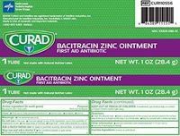 Curad Medline latex-free Bacitracin First Aid Anitbiotic 1 oz