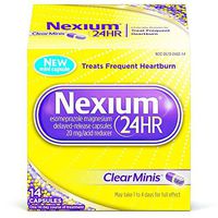 Nexium 24HR Capsules Clear Minis - 14 ct, Pack of 3