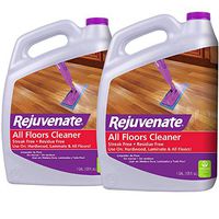 Rejuvenate High Performance All-Floors and Hardwood No Bucket Needed Floor Cleaner Powerful PH Balanced Shine with Shine Booster Technology Gold Certified for Low VOC Best in Class Products 1 Gallon x 2 Pack