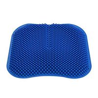 Massage Seat Cushion – Orthopedic Silicone Cushion for Tailbone Pain, Sciatica, Back Pain & Pressure Sore Relief – Office Chair Car Seat Cushion Pad 3D Wedge Mat by Aimik (Blue)