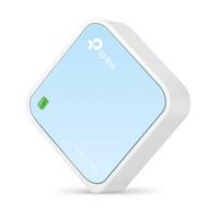 TP-Link N300 Wireless Portable Nano Travel Router - WiFi Bridge/Range Extender/Access Point/Client Modes, Mobile in Pocket(TL-WR802N)
