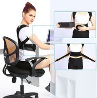 Filfeel Posture Corrector for Women, Men Brace and Clavicle Support Straightener for Upper Back Shoulder Forward Head