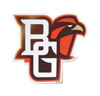 Collegiate Car Decal Sticker by Nudge Printing (Bowling Green State University Falcons BGSU)