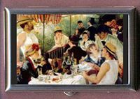 Renoir The Oarsmen Breakfast Impressionist Art Decorative Pill Box