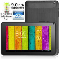 9.0" Android 4.2 JB Dual Core Tablet PC Dual Camera WiFi HDMI Google Play Store Capacitive Touch Screen