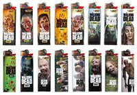 LIMITED EDITION BIC WALKING DEAD LIGHTERS - 5 LIGHTERS