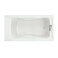 American Standard 2422V002.020 Evolution 5 ft. x 32 in. Deep Soaking Tub with Reversible Drain, White