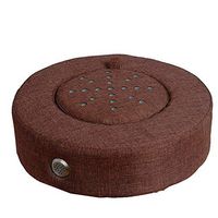 Dappre Smokeless Moxibustion Cushion Moxa Cone Burner Box for Therapy Meditation Yoga Relaxation