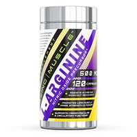 Amazing Muscle L-Arginine Essential Amino Acid 500 Mg, 120 Capsules - Workout Muscle Recovery Supplements -Assists in Faster Workout Recovery -Promotes Lean Mass Muscle