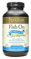 Spectrum Essentials Fish Oil Softgel, 1000 Milligram - 250 per pack - 3 packs per case.