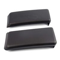 Front Bumper Pads Guards Fit for Ford F-150 F150 2009-2014 Insert Caps 1 Pair RH & LH Both Right and Left Black 2010 2011 2012 2013