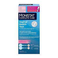 Monistat Complete Care Vaginal Health Test, 2 Test Swabs Each (Pack of 2)