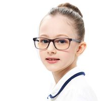 Eye Strain Glasses for Kids Blue Light Filter-Anti-Reflective,Anti-Glare,Uv Protection (TK4001C1) ...