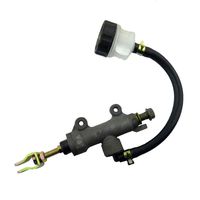 AHL Motorcycle Rear Brake Master Cylinder Pump Kit for Honda Yamaha Suzuki Kawasaki Arctic Cat