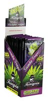 Kingpin Pure Hemp Wraps - Sealed Display Box - 100 (25 x 4) Hemp Wraps per Box - (Goomba Grape)