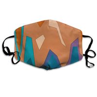 Colorful Beautiful Art Solid Painting Light Dust Mask Masks Earloop Masks Mouth Toddler Mouth Mask Washable And Reusable With Adjustable Ear Loops