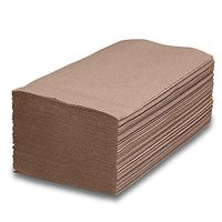 Brown Single Fold Towel | Width: 9"