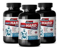 Sexual Enhancement Pills for Men - GET Hard Pills - maca for Sex - 3 Bottle (180 Capsules)