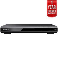 Sony DVPSR210P Progressive Scan DVD Player, Black + 1 Year Extended Warranty