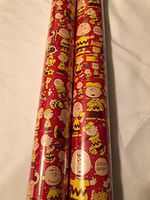 Holiday Gift Wrapping Paper - 40 sq ft Roll New 2017 Design (Charlie Brown Peanuts)