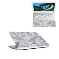 Mightyskins Skin Compatible with Hp Chromebook 14" (2018) - Gray Polygon | Protective, Durable, and Unique Vinyl Decal Wrap Cover | Easy to Apply, Remove, and Change Styles | Made in The USA