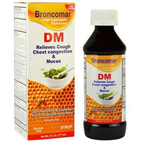 Broncomar DM Relieves Cough Chest Congestion & Mucus Alivia la congestión en el pecho 6 oz