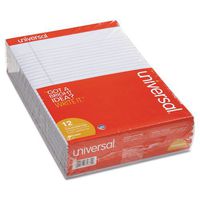 Universal Products - Universal - Colored Perforated Note Pads, Wide Rule, Letter, Orchid, 50-Sheet, Dozen - Sold As 1 Dozen - Excellent quality 16-lb free-sheet paper. - Personalize and color-code. perforation for clean edges. - Chipboard back. -