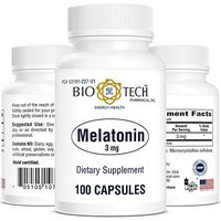 Bio-Tech Pharmacal Melatonin (3mg, 100 Capsules)