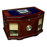Large Premium Desktop Humidor - Glass Top -US Joint Forces Command (USJFCOM)