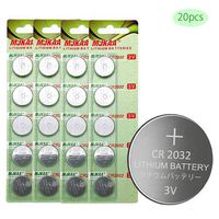 20 Pack 2032 Battery CR2032 3V Lithium Coin Cell Battery