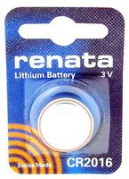 Renata) Lithium Battery 3V (CR2016) (Swiss Made)
