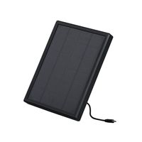 Solar Powered Panel for COOAU Wireless Indoor/Outdoor Home Security Camera