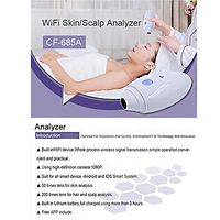 50 Times Skin Analyzer Mini Wireless WiFi Skin/Scalp Analyzer CF-685A Scalp and Hair Super Scope Camera with Computer Analysis Unit — Professional High-Definition Camere 1080P for Healthy and Beauty