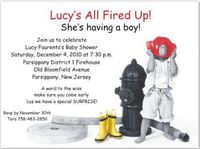 To The Rescue Baby Shower Invitations - Set of 20