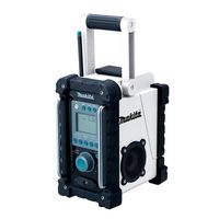 Recon 18V LXT Lithium-Ion Job Site Radio (White) (Renewed)