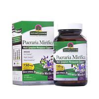 Nature's Answer Pueraria Mirifica Vegetarian Capsules Contains Folic Acid & Vitamin B12 | Promotes Women's Health | Menopause Relief | Gluten-Free & Vegan 60-Count