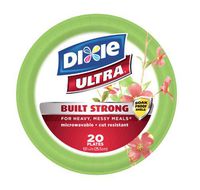 Dixie Ultra Modern Romance Plates, 20 Count, 10.0625 Inch