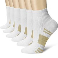 Compression Socks (6 Pairs),15-20 mmhg is BEST Athletic & Medical for Men & Women, Running, Flight, Travel, Nurses (SS-2A, S/M)