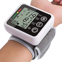 Artmed Latest Models Voice Automatic Wrist Digital Blood Pressure Monitor Tonometer Meter for Measuring and Pulse Rate Blood Pressure Monitor Cuff Kit by Balance, Digital BP Meter with Bright Displ