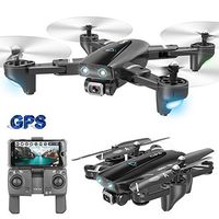 B-Qtech Foldable GPS Drone with 2K FHD Camera for Adults, 5G RC Quadcopter with Brushless Motor, Live Video, Auto Return Home, Follow Me, GPS Returning Includes Carrying Bag