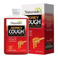 Naturade Honey Cough with Buckwheat Honey & Elderberry – 4.2 fl oz