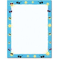 Masterpiece Suns & Shades Letterhead - 8 1/2 X 11 - 25 Sheets