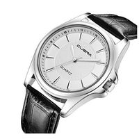 Men's Watches,Fxbar Fashion Durable Men Business Wristwatch Brand Leather Military Casual Analog Quartz Wrist Watch(C)