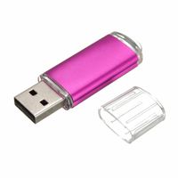 Creazy® 8GB USB 2.0 Metal Flash Memory Stick Storage Thumb U Disk (Hot pink)