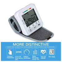 yerflew Automatic Smart Wrist Electronic Blood Pressure Monitor Blood Pressure Monitors